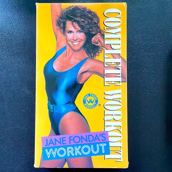 Vtg Jane Fonda’s COMPLETE WORKOUT. VHS. Vtg Collectible. Original. 1989. - Picture 1 of 3